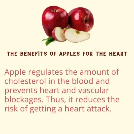 The benefits of apples for the heart
