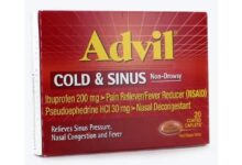 Advil Cold And Sinus