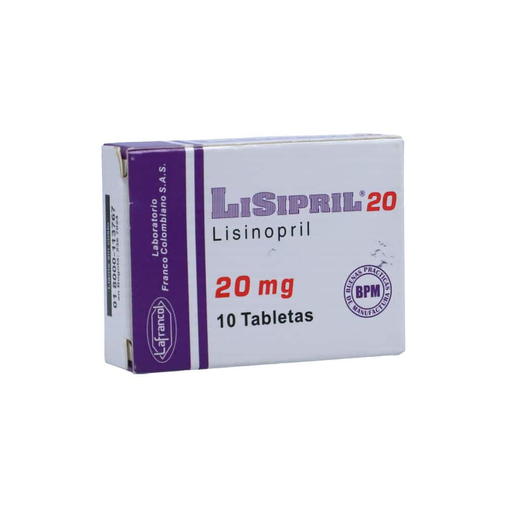 Lisipril 20 mg