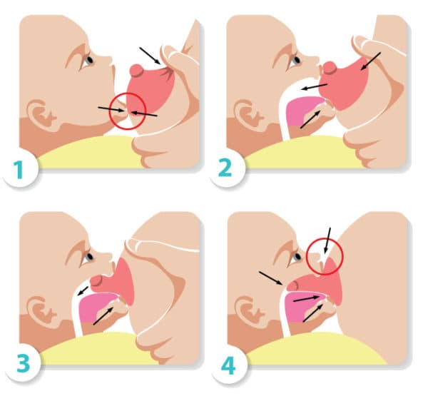 Correct breastfeeding 1