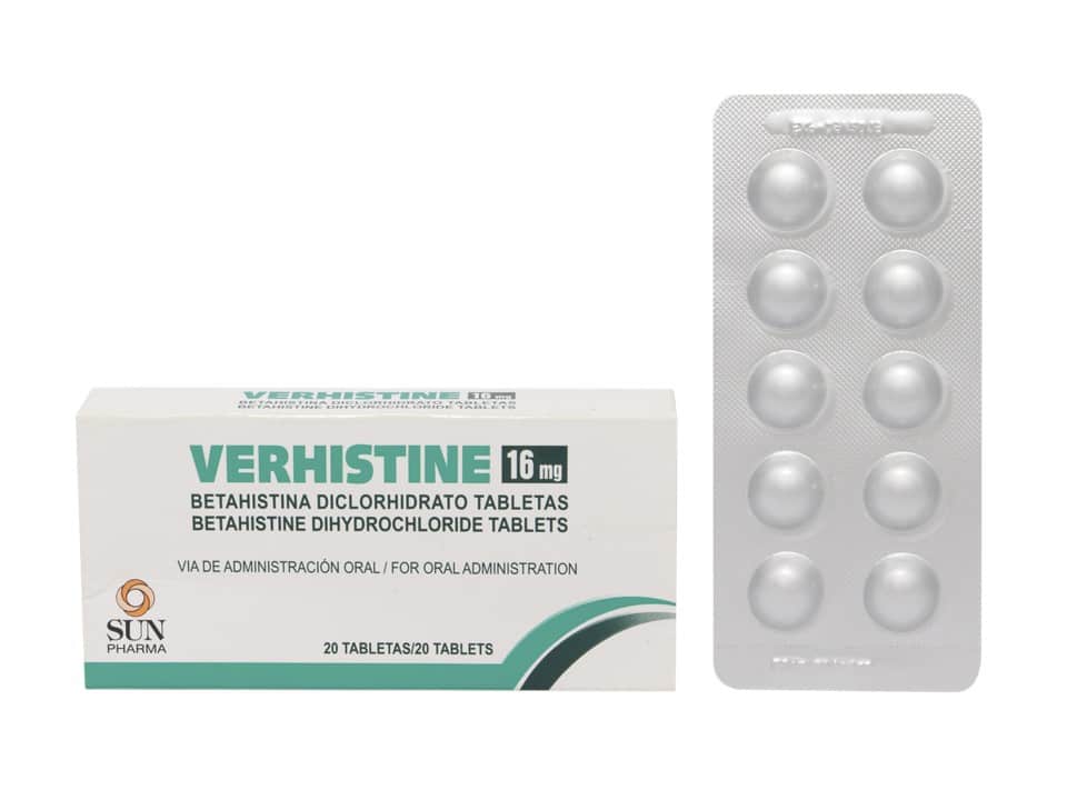 Verhistine 16 mg