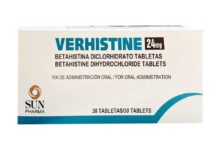 Verhistine 24 mg