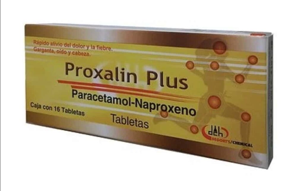 Proxalin-plus (Naproxen, Acetaminophen)